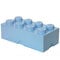 light blue lego storage box