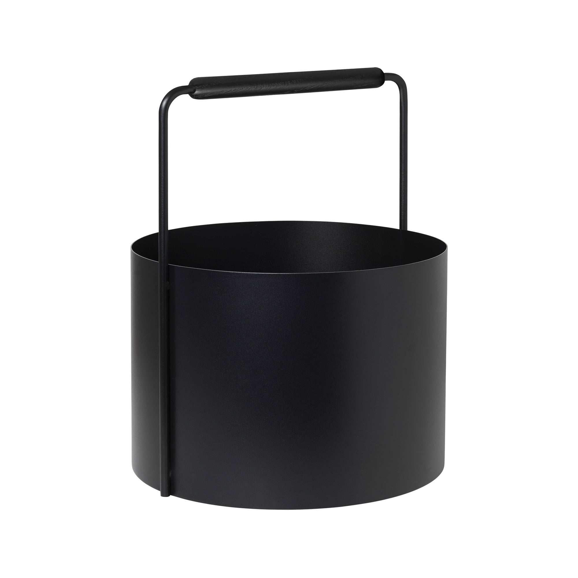 Ashi wood basket, M, black oak