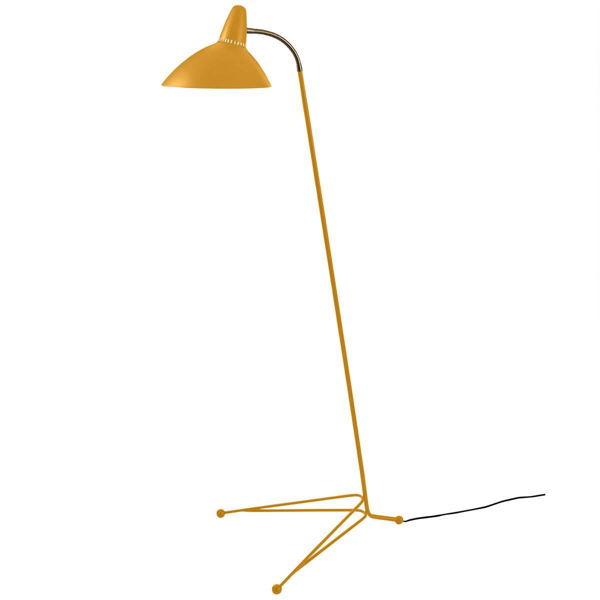 Warm Nordic Lightsome Floor Lamp, Honey Yellow