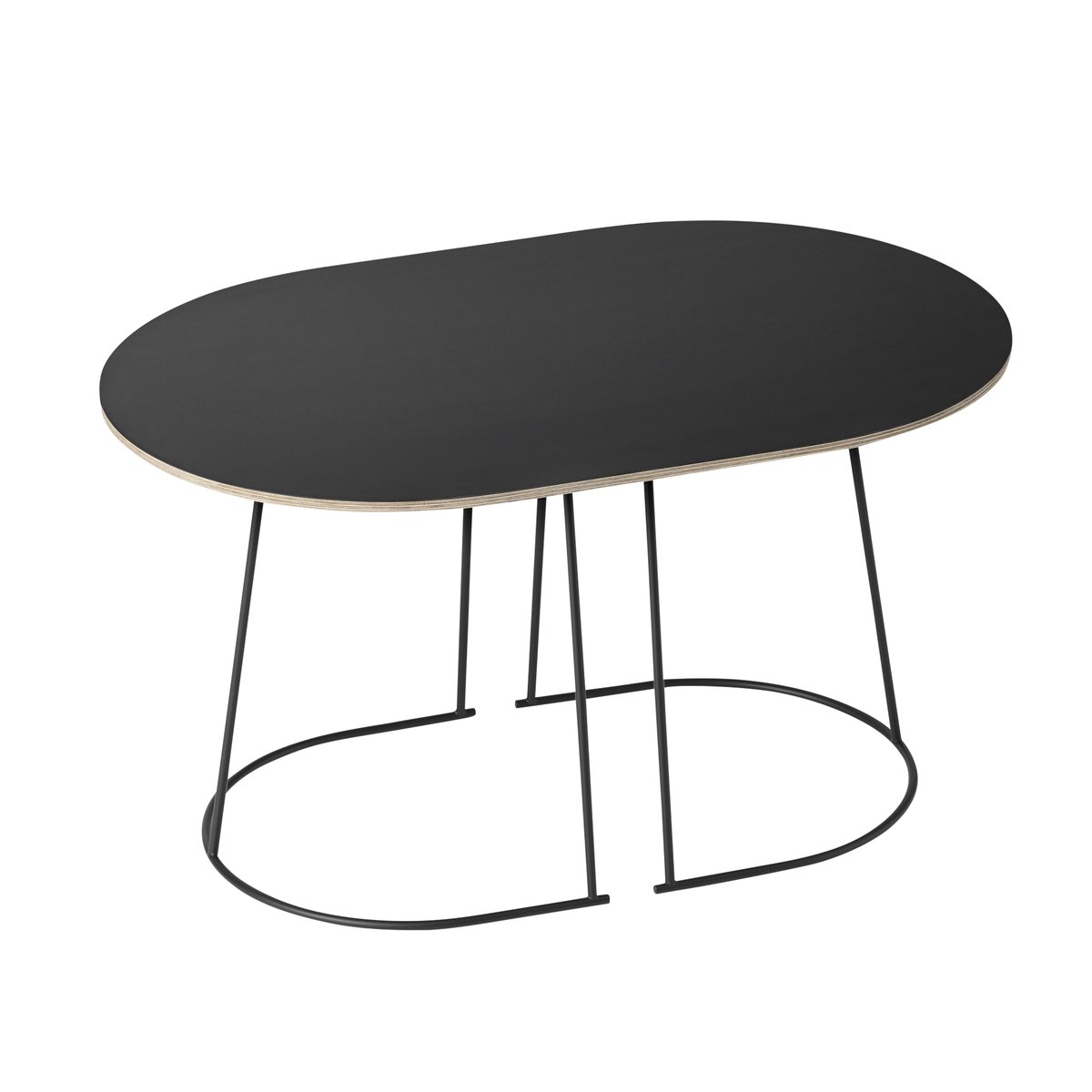 Muuto Airy Coffee Table Small Black Finnish Design Shop