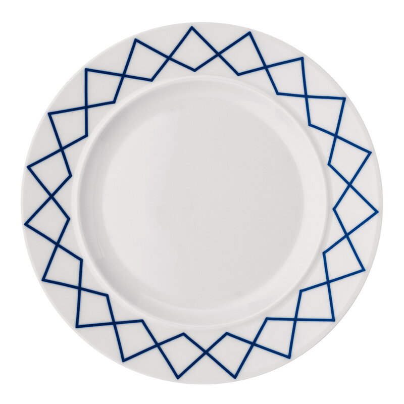 Alessi La Bella Tavola and My Beautiful China plate, 27 cm, white