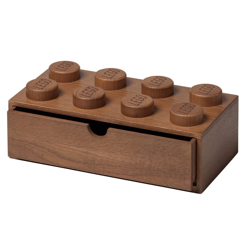 Wooden 'LEGO Brick' Desk Drawers by Room Copenhagen - A perfectly