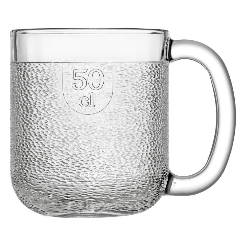 Arabia Krouvi beer glass 50 cl, clear | Finnish Design Shop