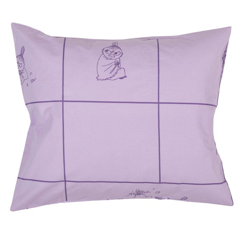 Moomin Arabia Moomin bedset, 150 x 210 cm, Little My lilac, view 2