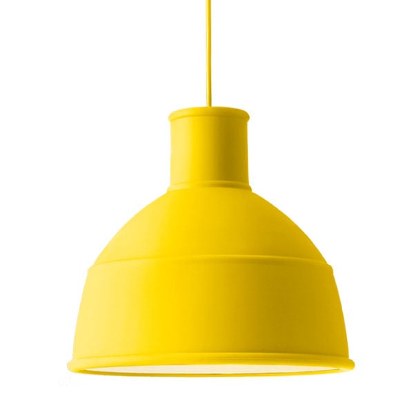 Muuto Unfold Lamp Yellow Finnish, Yellow Light Fixtures