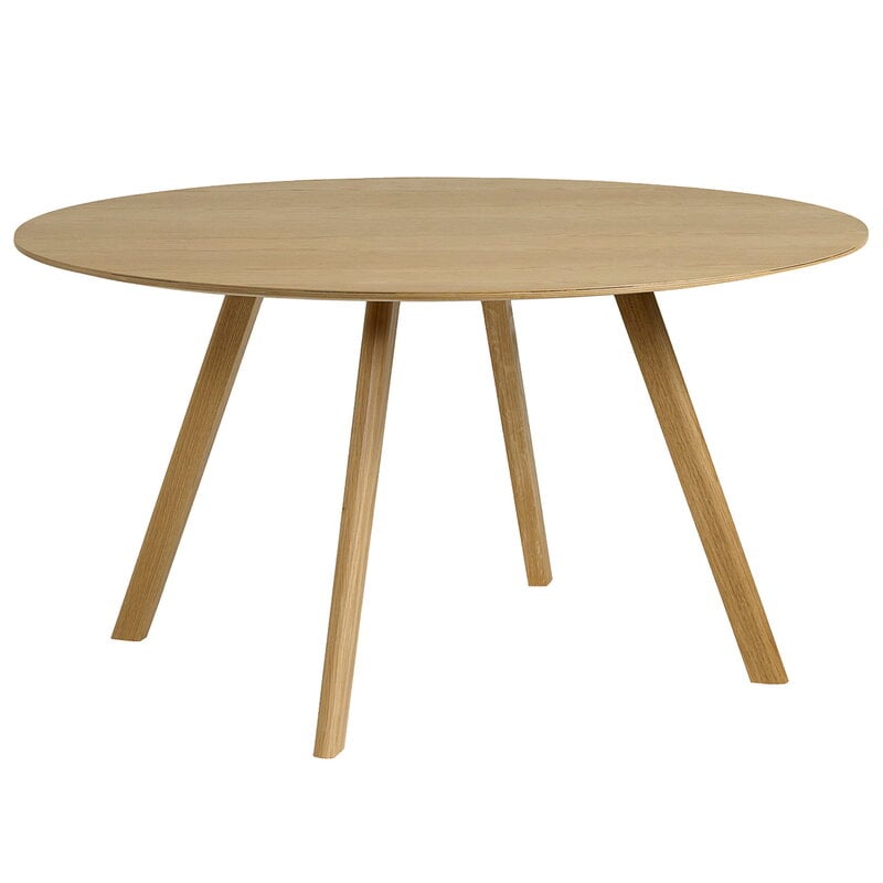 Hay Cph25 Round Table 140 Cm Lacquered, Hay Dining Table