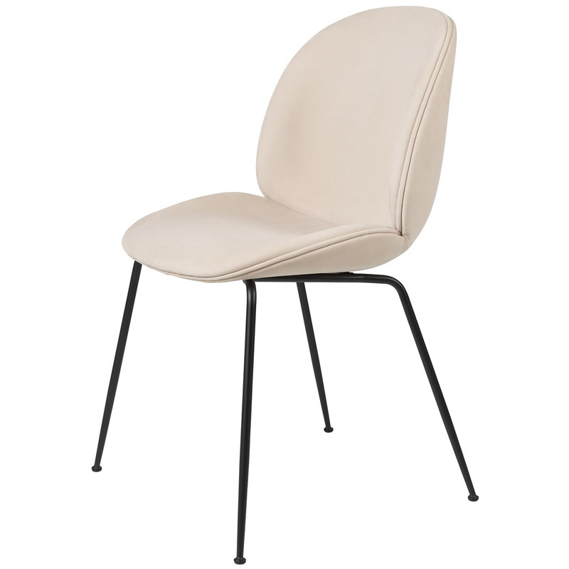 Gubi Beetle Chair Black Steel Melville 004 Finnish Design Gubi Beetle Chair Black Steel