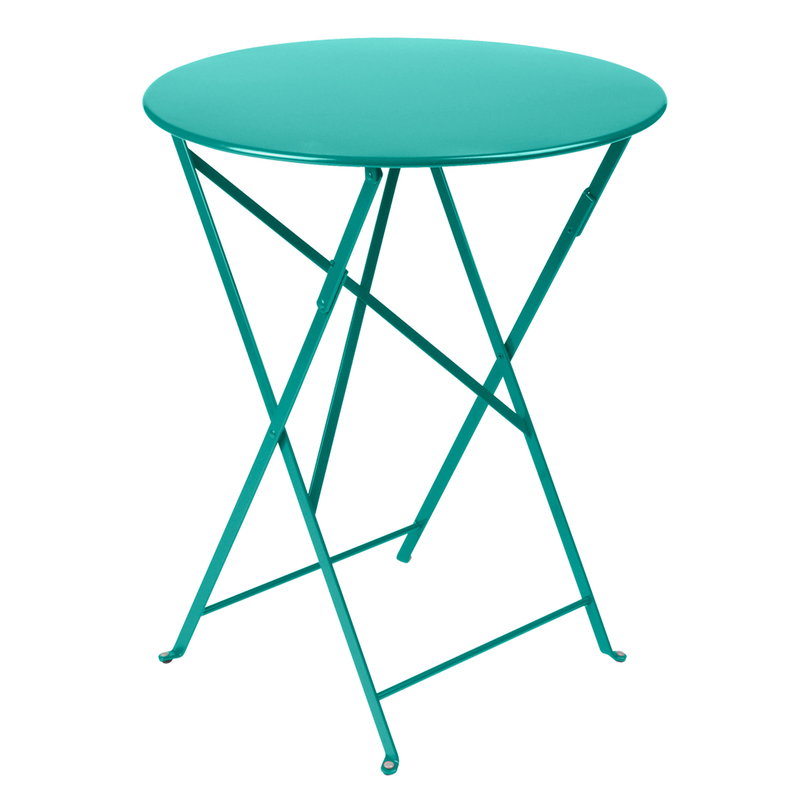 Fermob Bistro table 60 cm, lagoon blue | Finnish Design Shop