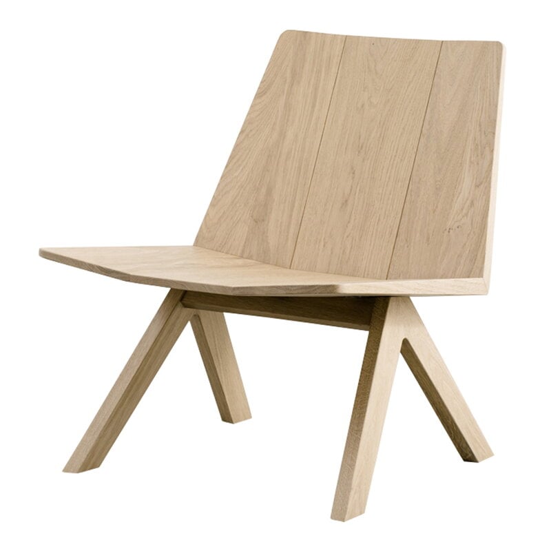 Harri Koskinen Works Loungechair, Wooden Lounge Chair Design