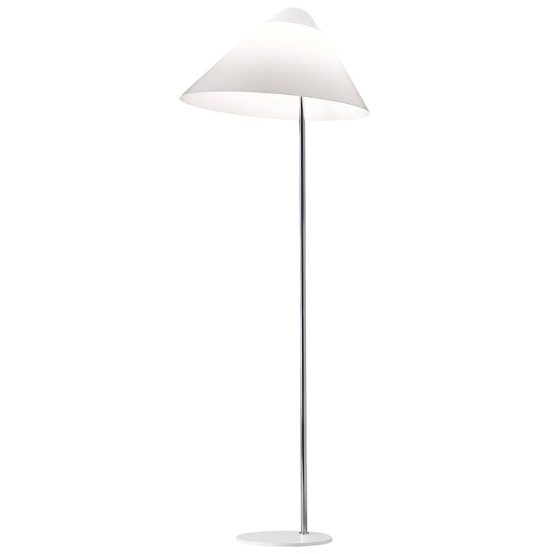 Pandul Opala Midi Floor Lamp White, Hans Wegner Table Lampe