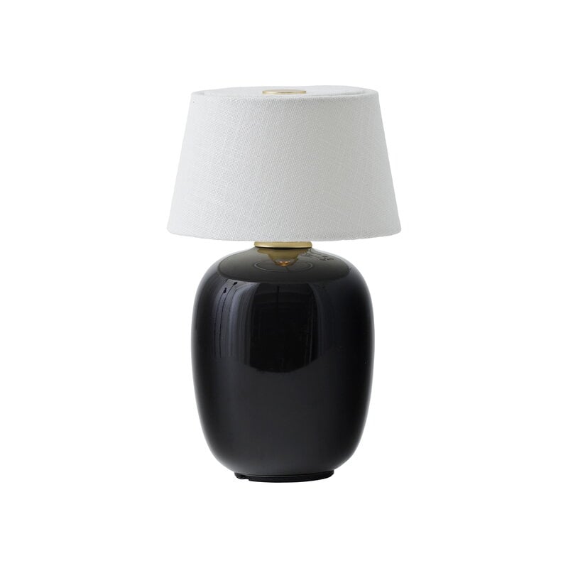 Torso Portable Table Lamp Black, Avenue Brass Table Lamp With Usb Port Ikea