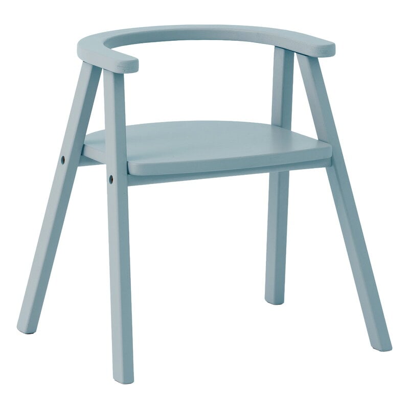 Nobodinoz Growing Green kids' chair, Baltic blue, view 1