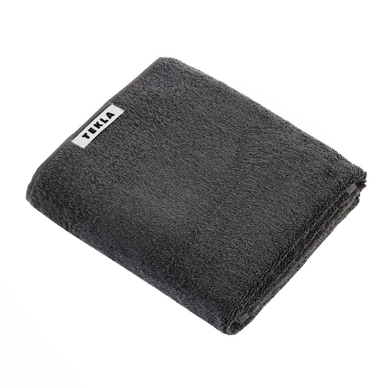 Tekla Hand Towel 50 X 80 Cm Charcoal Grey Finnish Design - What Color Hand Towels For Gray Bathroom