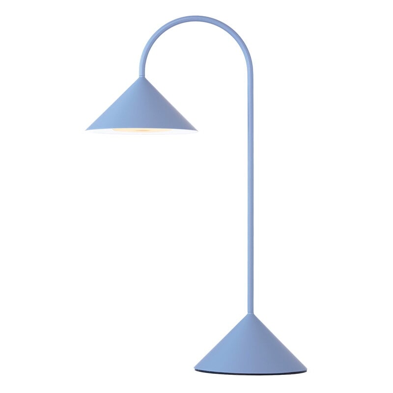 Frandsen Grasp portable table lamp, 47 cm, skyway blue | Finnish
