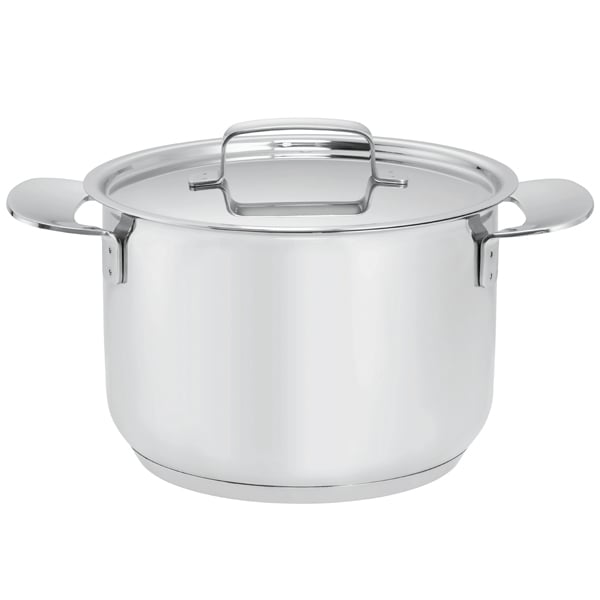 stainless steel/plastic capacity: 3.0 litres Ø 22 cm suitable for all hobs Functional Form 1026577 Fiskars Casserole with Lid