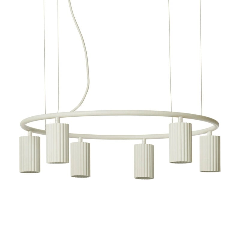 Pholc Donna Circle 60 Pendant Linen, How Big Should A Chandelier Be Over 60 Round Tablecloth