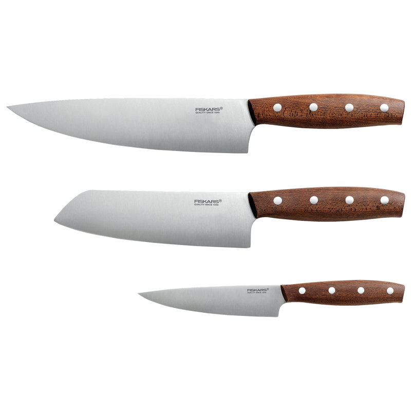 Fiskars Norr knife set, 3 pcs | Finnish Design Shop