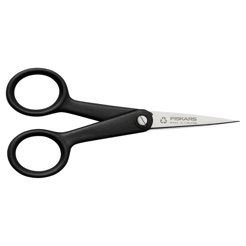 Fiskars Forbici per ricamo Functional Form ReNew, 13 cm, nero, immagine prodotto