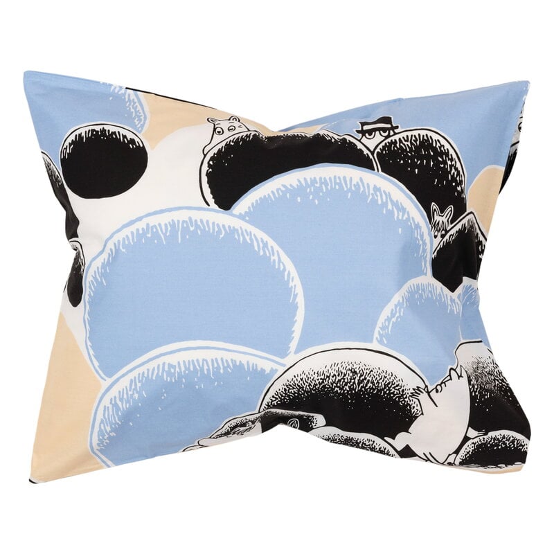 Moomin Arabia Moomin pillowcase, Pebbles, product image
