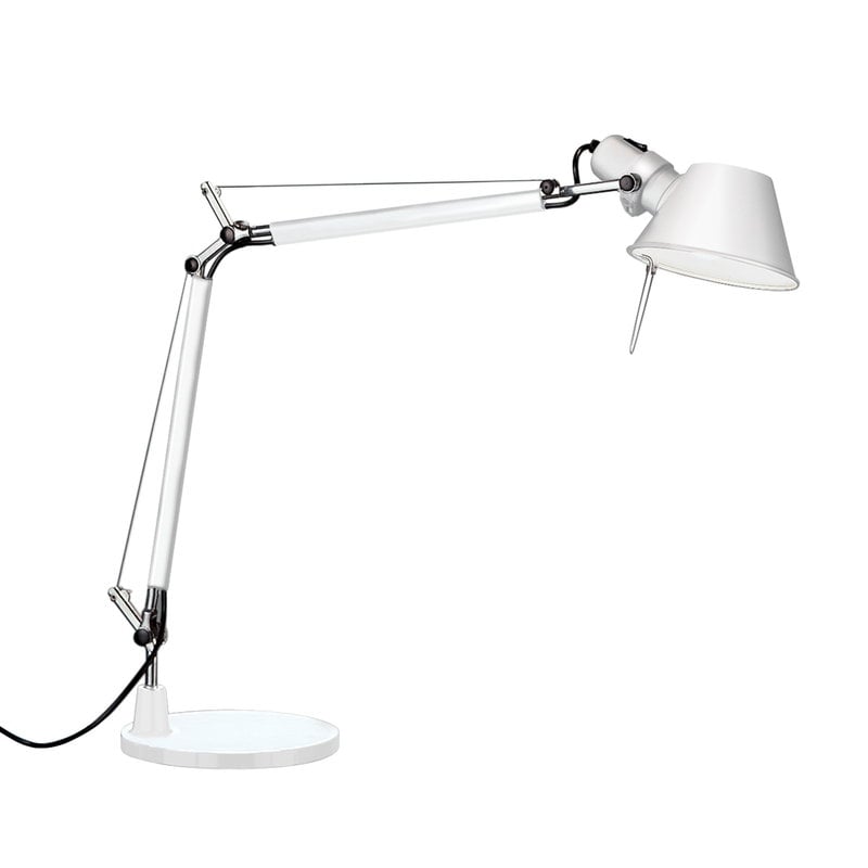 Artemide Tolomeo Mini Table Lamp White, Tolomeo Table Lamp Artemide