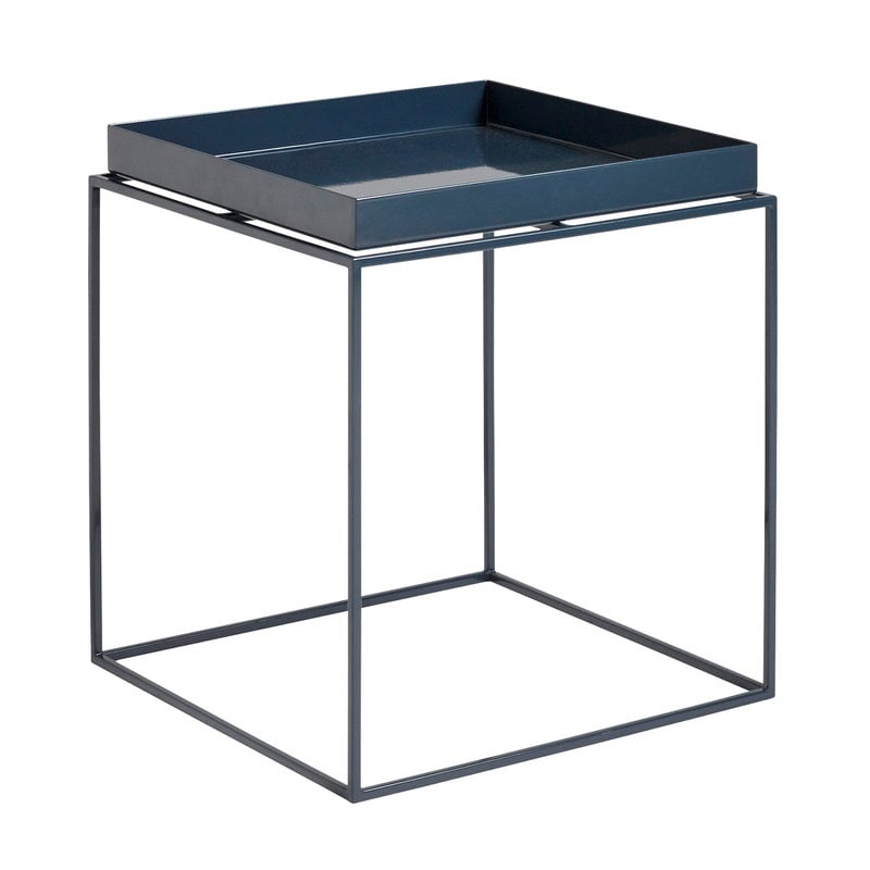 HAY Tray table medium square, deep blue | Finnish Design Shop