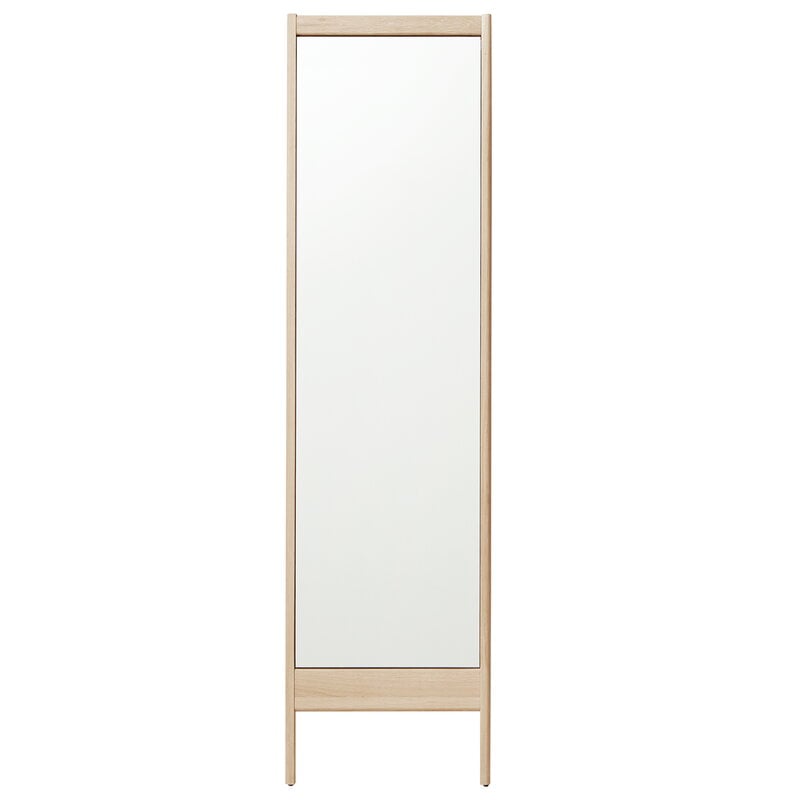 Form Refine A Line Mirror White Oak, Large Leaning Wall Mirror South Africa