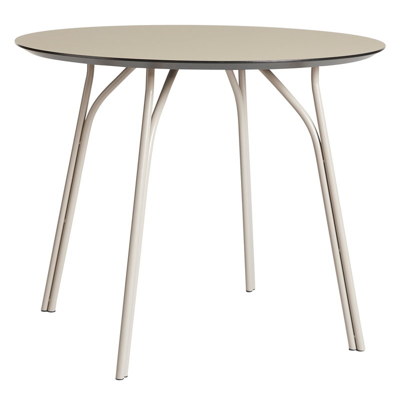 Woud Tree Dining Table Round 90 Cm, Round Dining Table Laminate Top