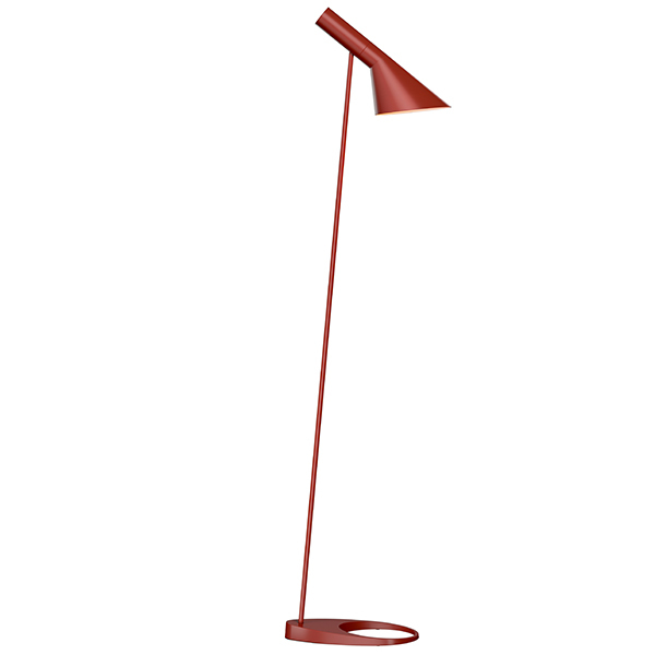 Louis Poulsen Aj Floor Lamp Rust, Floor Lamp Red