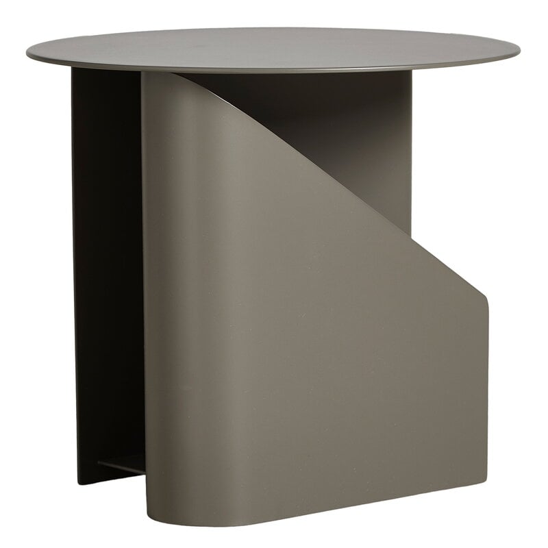 SENTRUM side table, design and geometric. WOUD