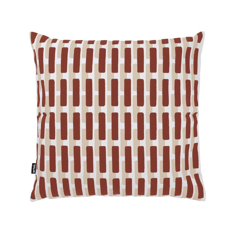 Artek Housse de coussin Siena, 40 x 40 cm, brique - sable