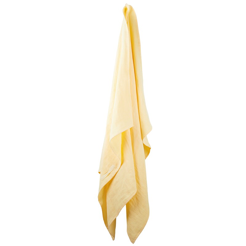 Frama Light Towel bath sheet, pale yellow | Finnish Design Shop