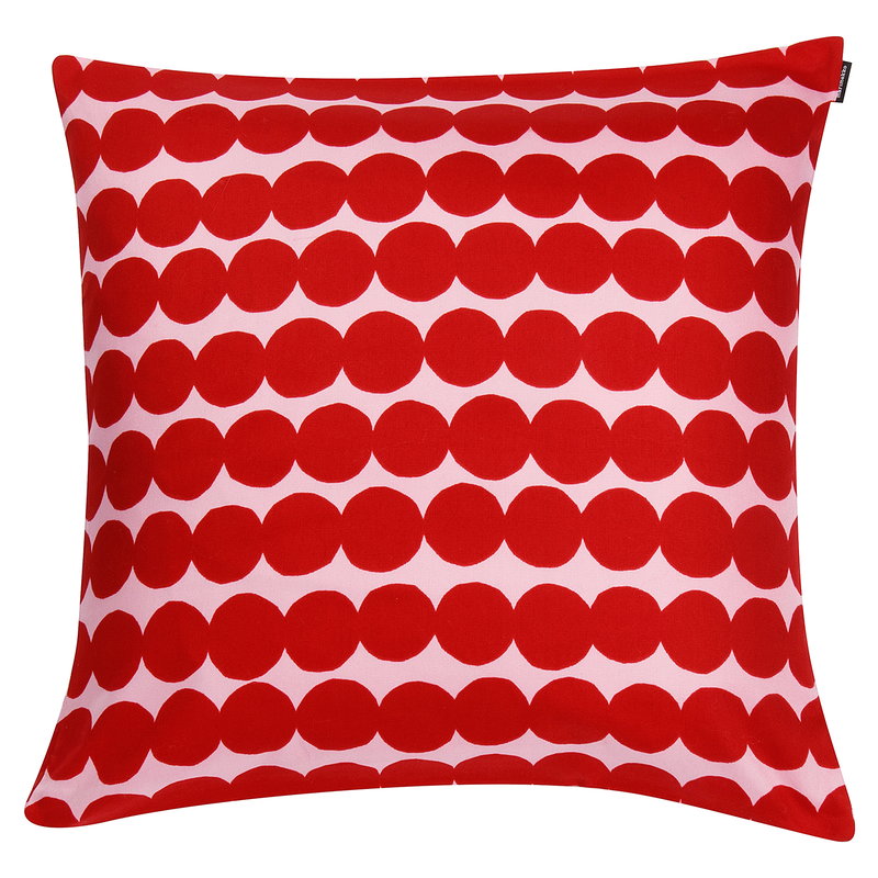 Marimekko Rasymatto Cushion Cover 50 X 50 Cm Red Pink Finnish Design Shop