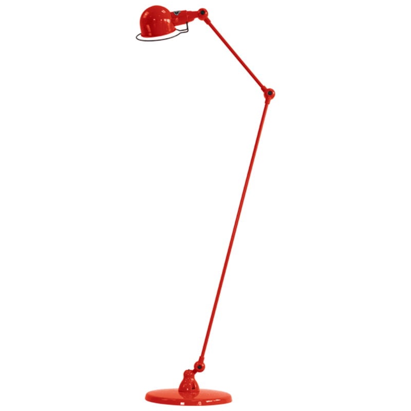 Jieldé Signal Si833 Floor Lamp Red, Floor Lamp Red
