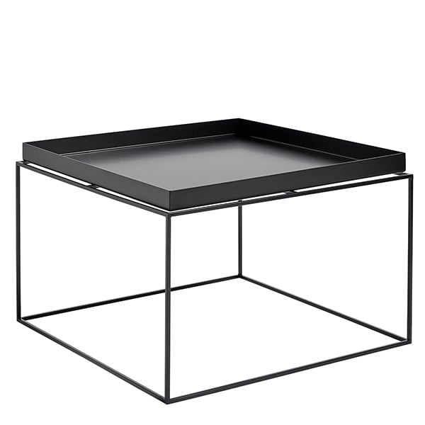 massa prijs Iedereen HAY Tray table large, black | Finnish Design Shop