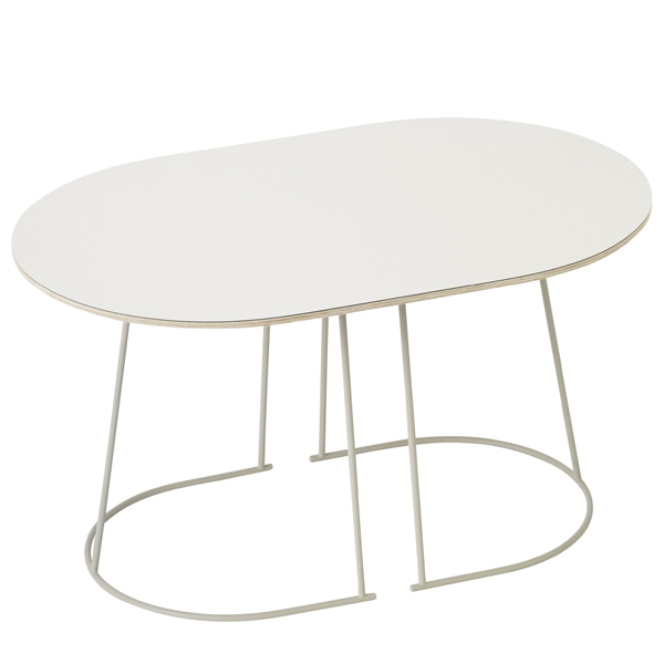 Muuto Airy coffee table, small, off-white | Finnish Design Shop