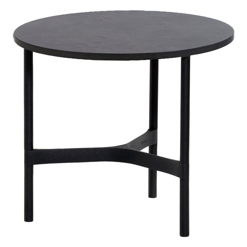 Cane Line Twist Coffee Table Diam 45, Twist Leg Coffee Table