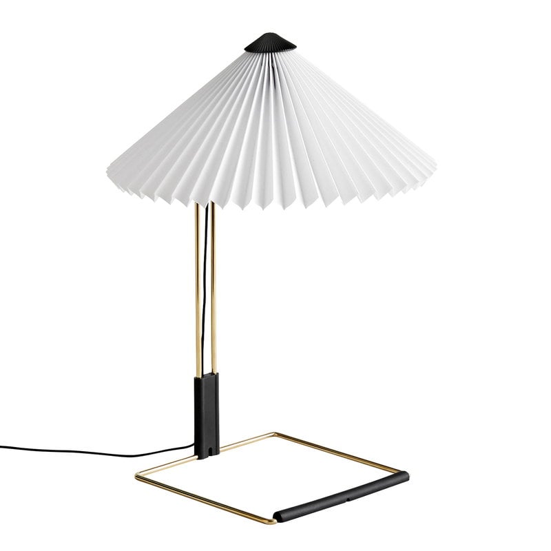 small white table lamp