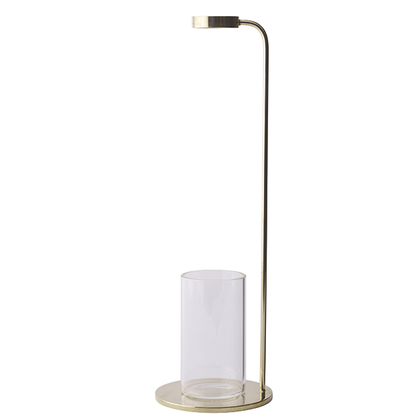 Menu Stem vase, brass Finnish Design Shop