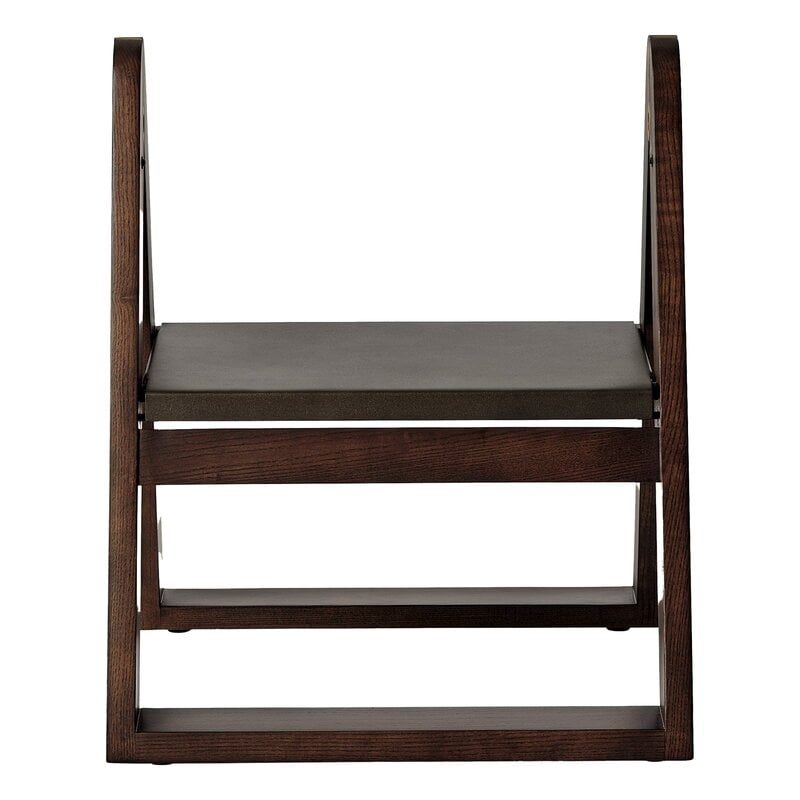 Gejst Reech Step stool ladder, dark ash, product image