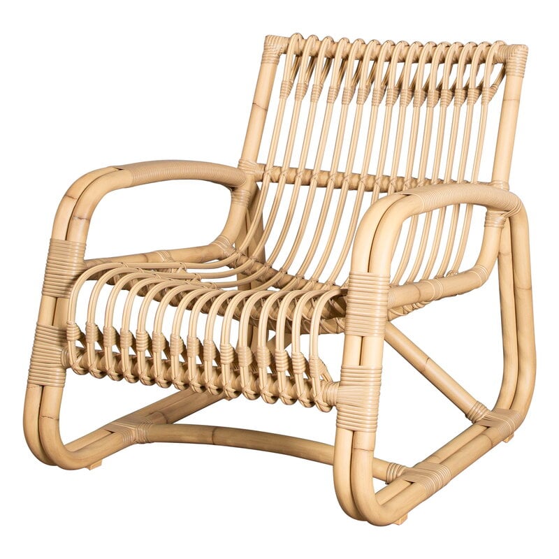Cane Line Curve Lounge Chair Natural, Stacy Furniture Outdoor