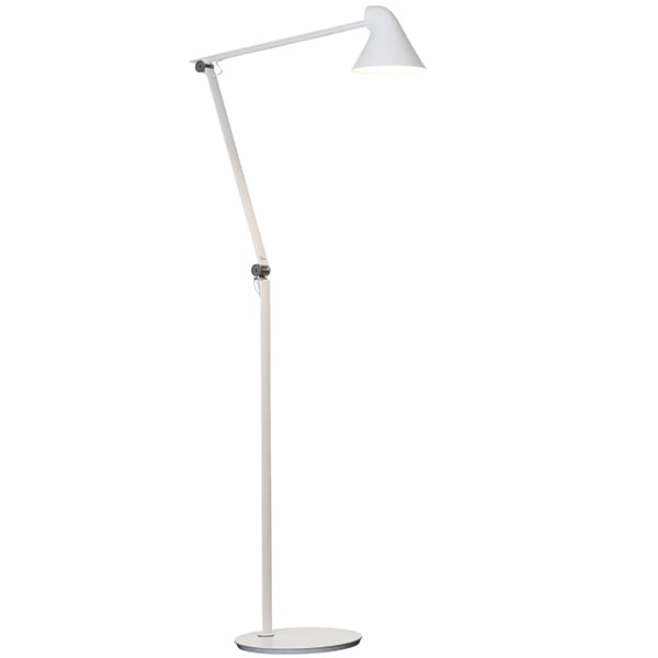 Louis Poulsen Njp Floor Lamp White, Architect Floor Lamp
