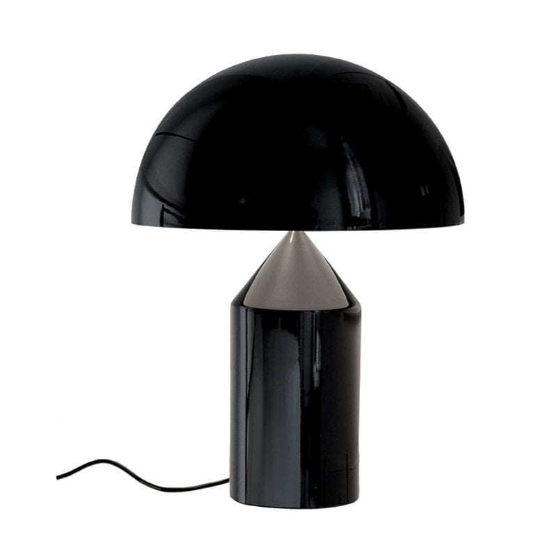 Oluce Atollo 238 Table Lamp Black, How To Determine Height Of Table Lamp