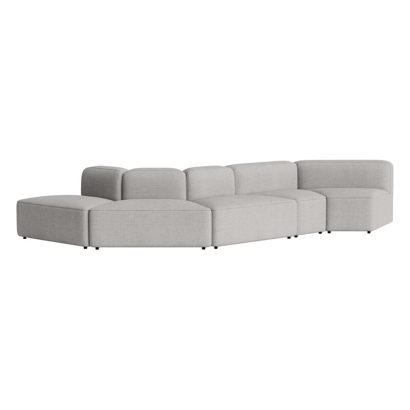 Normann Copenhagen Rope moduulisohva, 5-istuttava kaareva, Remix 133, näkymä 1
