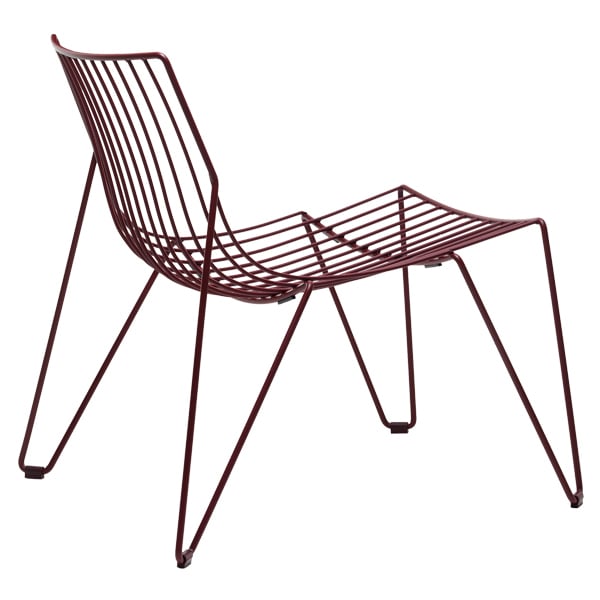 Massproductions Tio Easy Chair Wine Red Finnish Design Shop