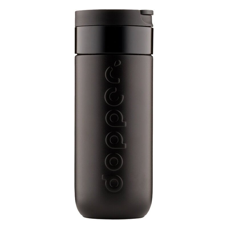 Dopper Travel Mug thermo mug, 400 ml, blazing black, view 1