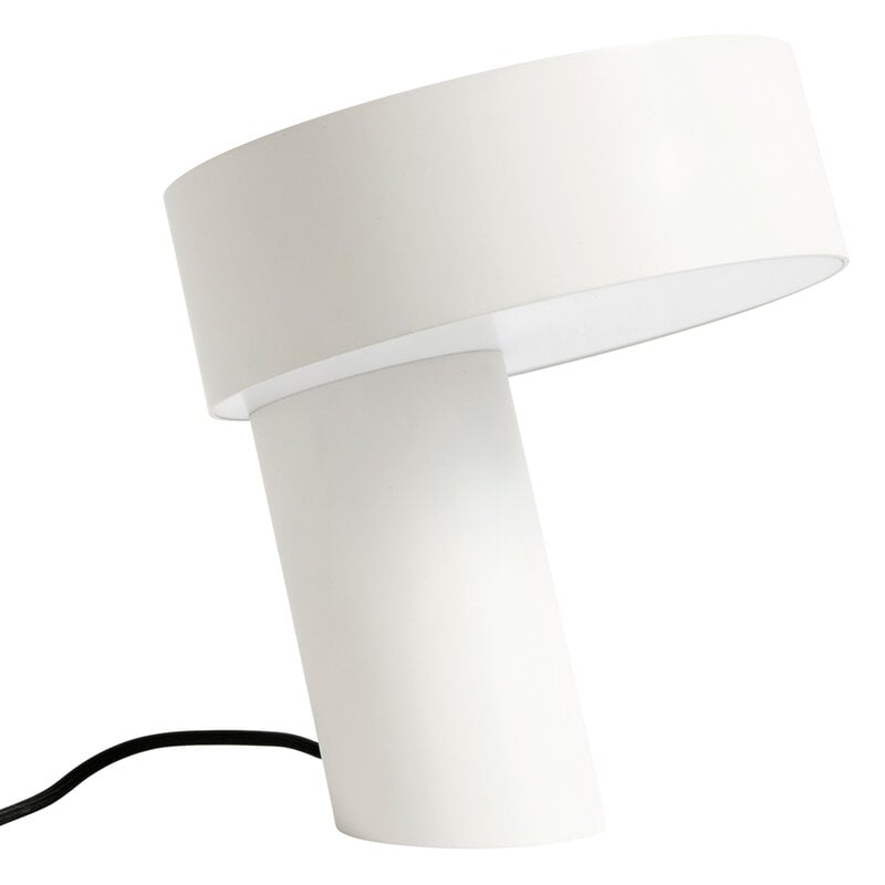 Hay Slant Table Lamp White Finnish, Low Table Lamp Base