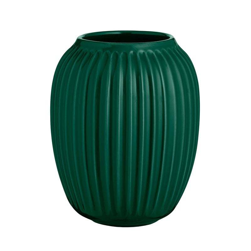 Kahler Hammershoi Vase 200 Mm Green Finnish Design Shop