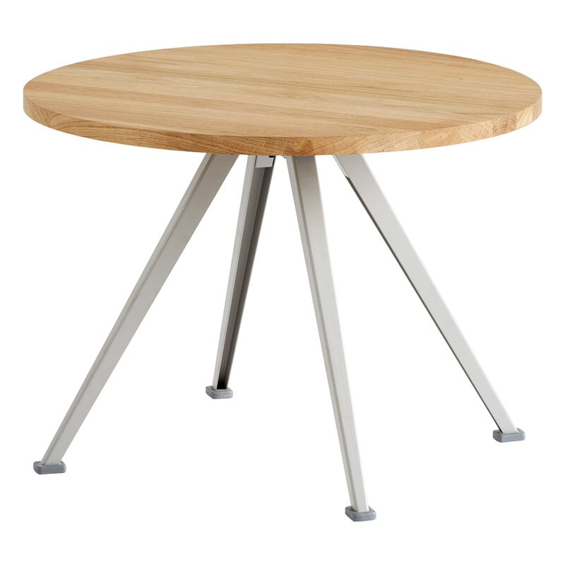 HAY Pyramid coffee table 51, 60 cm, beige - lacquered oak