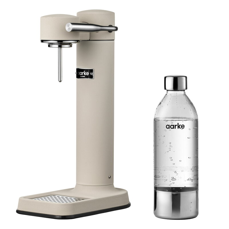 Machine à soda et eau gazeuse Aarke CARBONATOR PRO - SABLE