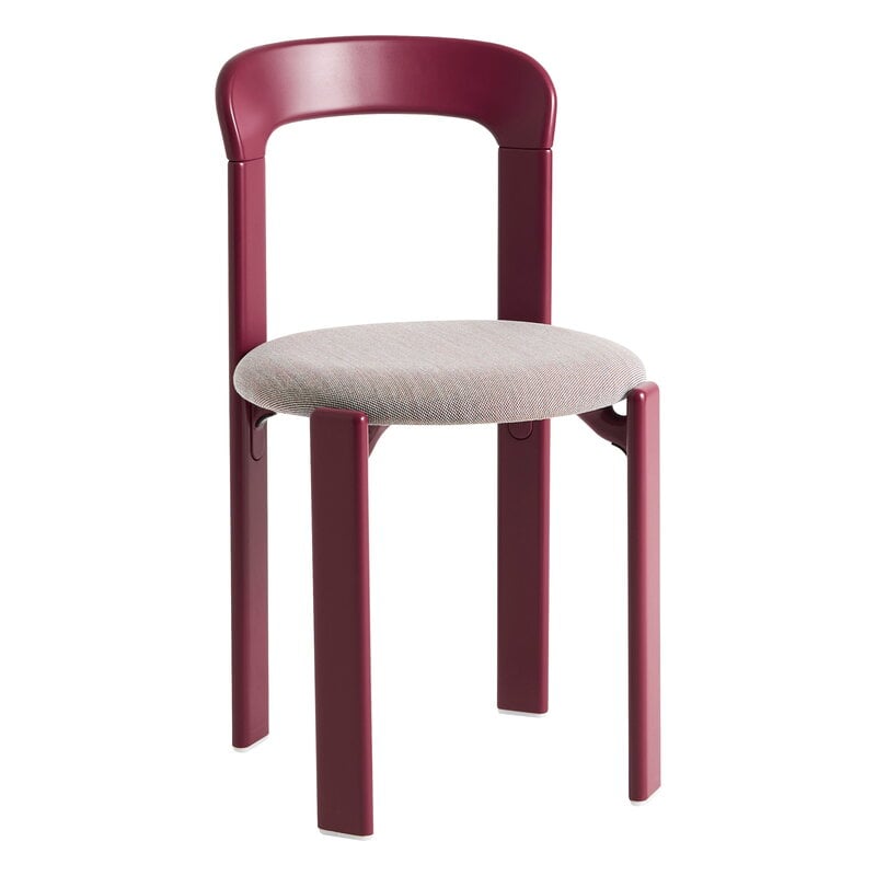 HAY Rey chair, grape red - burgundy Steelcut Trio 416 | Finnish